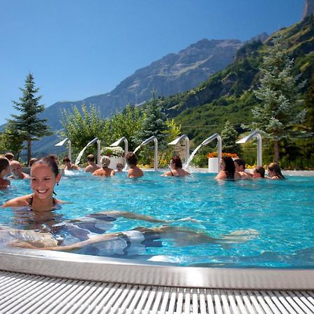 Hotel Alpenblick-Leukerbad-Therme Exterior foto