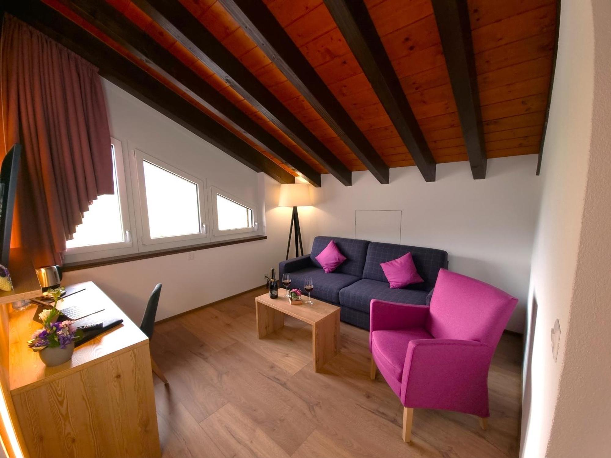 Hotel Alpenblick-Leukerbad-Therme Habitación foto