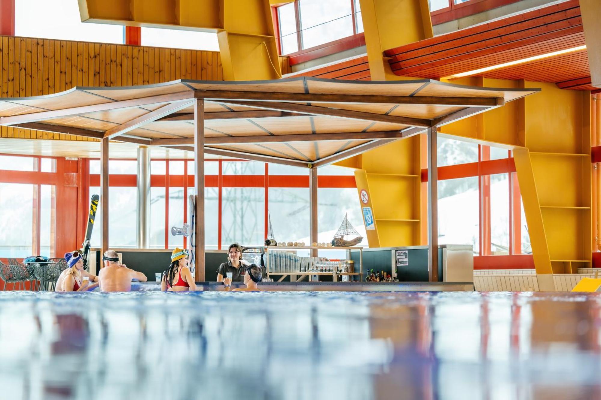 Hotel Alpenblick-Leukerbad-Therme Exterior foto